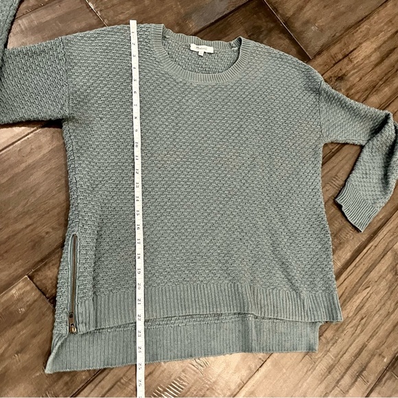 Madewell Landmark Texture Sweater in Sea Foam - Size Small - Picture 9 of 15